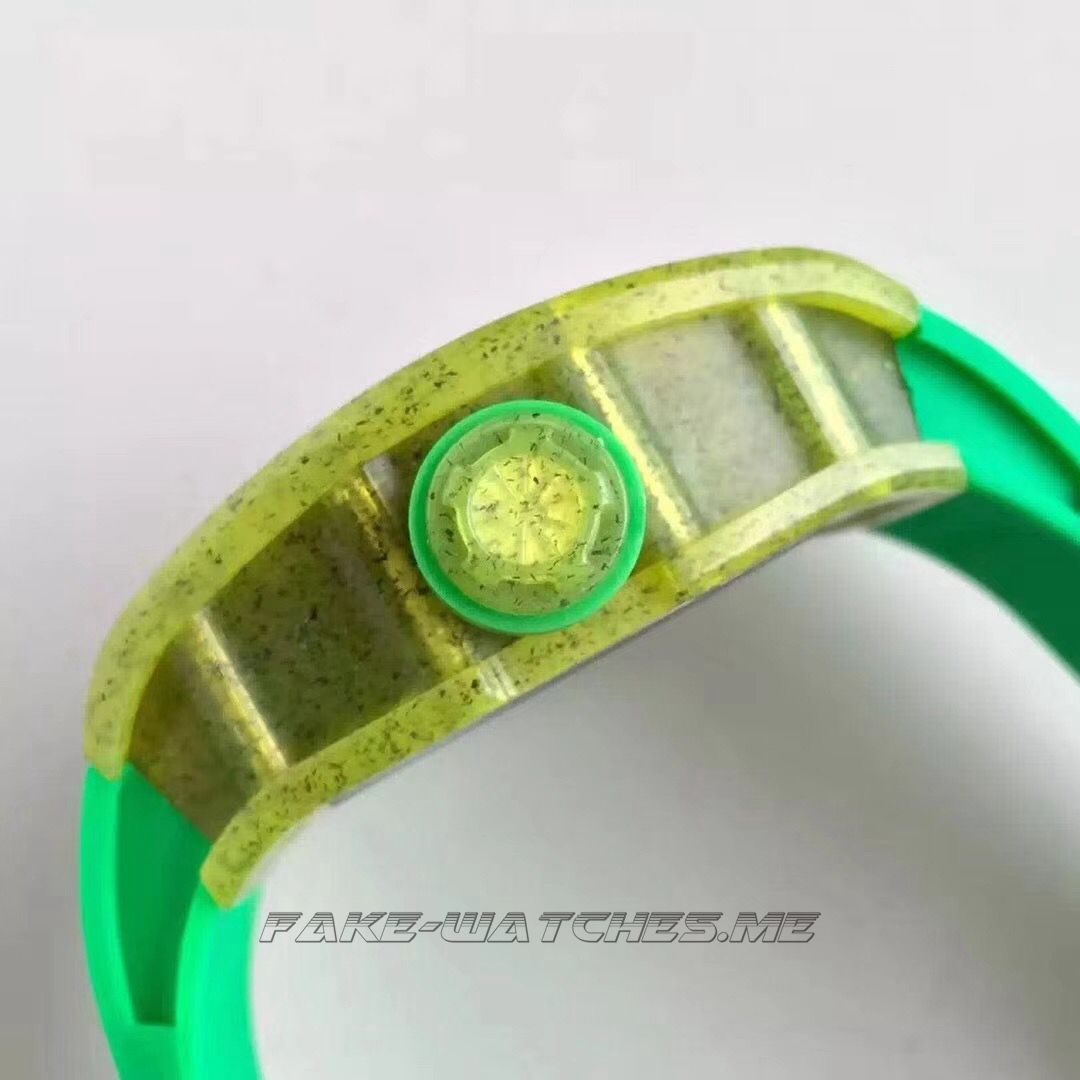 Richard Mille RM 59-01 Tourbillon Yohan Blake Translucent Green Composite Skeleton Green Dial